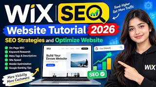 Wix SEO 2026  How to Rank #1 on Google | Wix Website SEO Tutorial & Optimization#WixSEO #SEOTutorial