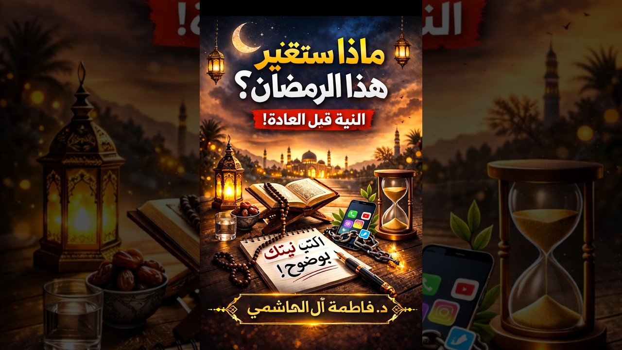 رمضان تغيير حقيقي النية