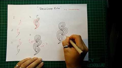 Daily Tangle - DecoLoop Echo