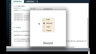 radio buttons test screenshot 5