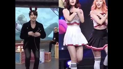 Jungkook being the 10th member of twice❣❣❣ and a hard-core once😏 #twice #jungkook #once #bts