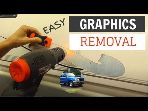 How To Remove Car Stripes And Graphics With Damaging The Paint