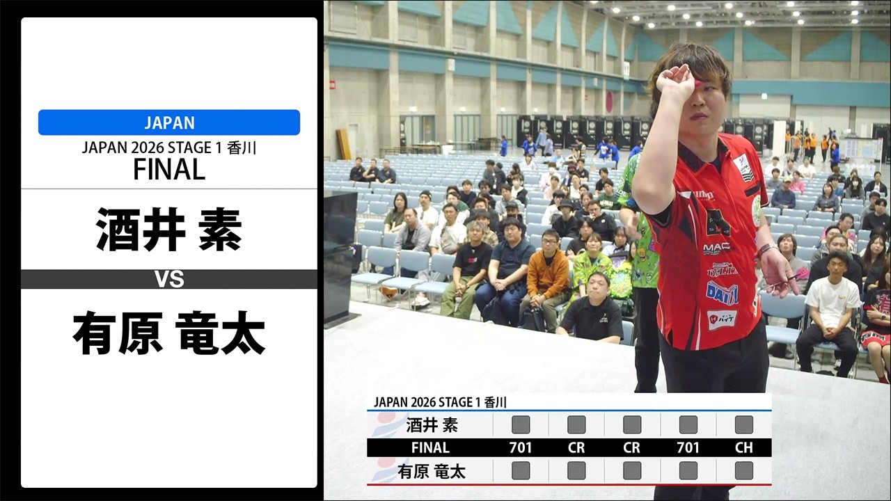 Motomu Sakai vs. Ryuta Arihara] JAPAN 2026 STAGE 1 Kagawa FINAL