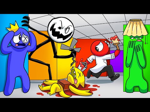 Color Or Die In Rainbow Friends Animation