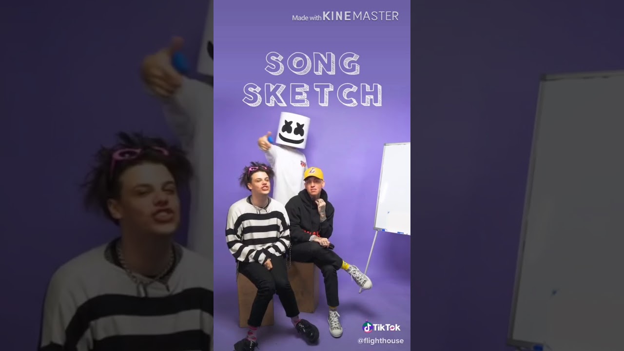 Song Sketch With Marshmello On TikTok YouTube