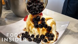 Japanese Soufflé Pancakes Are Overflowing With Boba Insider Food
