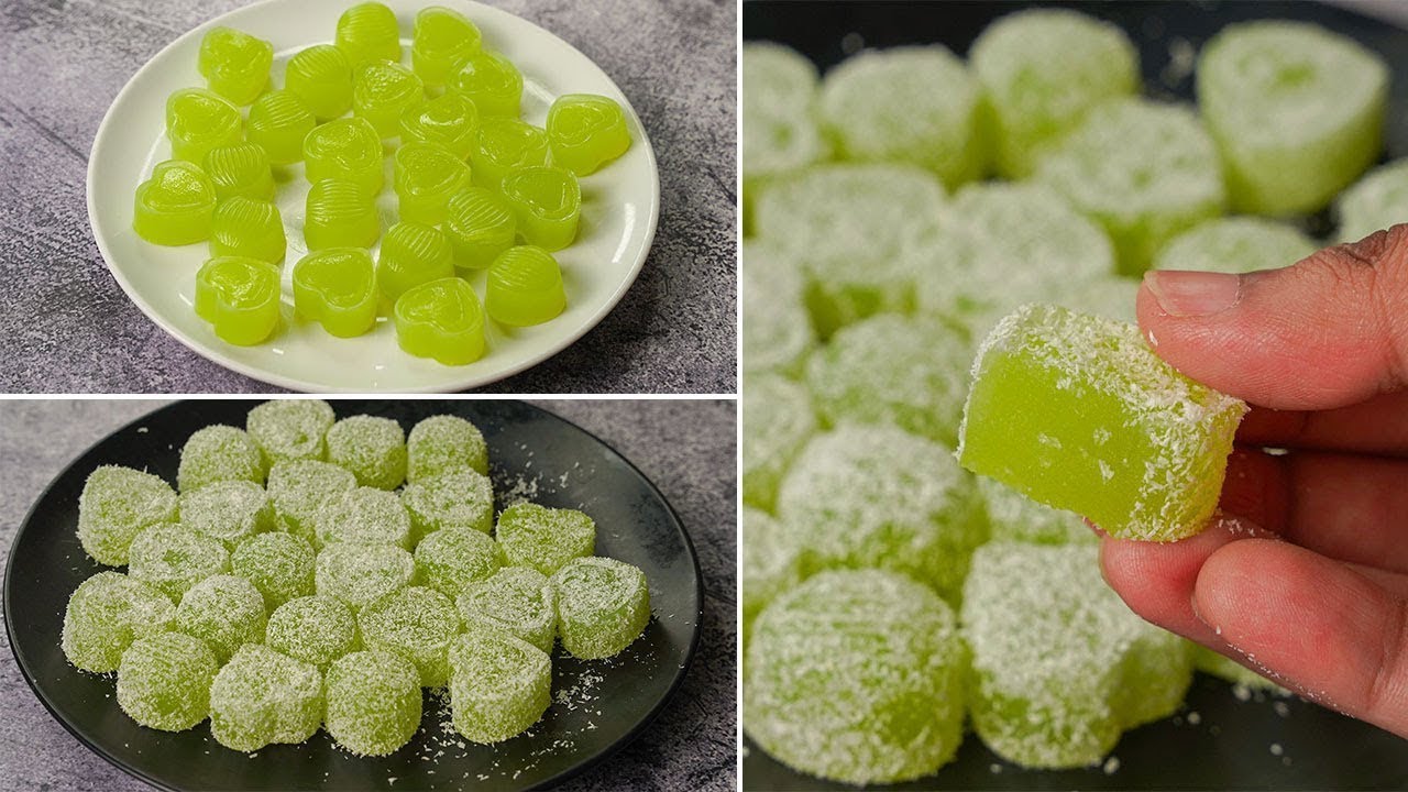 Homemade Jelly Mango Candy Recipe - Green Mango Candy Recipe - Easy Candy Recipe