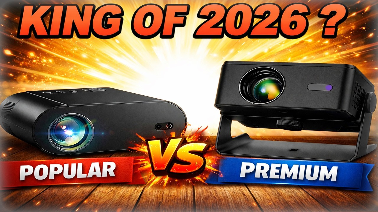 Top 5 Best 4K Projectors 2026 – Bright, Sharp & Immersive - YouTube