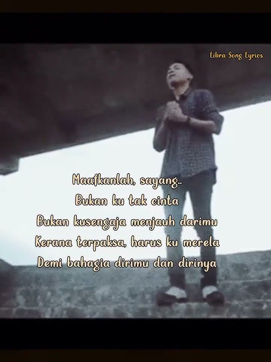 Pembatas cinta - Arief (lirik)