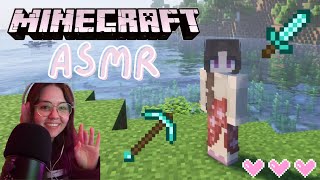 ASMR | minecraft survival world (soft-spoken minecraft asmr ♡) screenshot 5