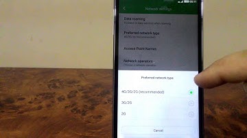 How to select Preferred Network 4G/3G/2G on Coolpad Note 3