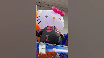 New Hello Kitty Skeleton Inflatable 