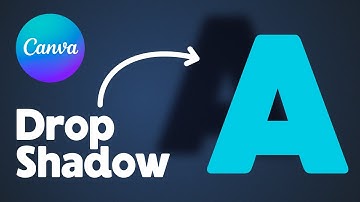 How to Add Drop Shadow to Text in Canva