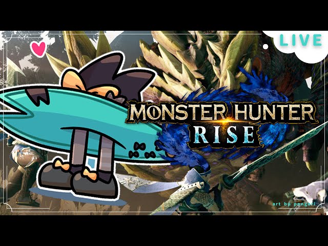 【Monster Hunter Rise】First time playing! Please teach   ✧ Millie Parfait ☆⭒ NIJISANJI ENのサムネイル