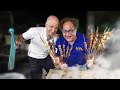 Iran STREET FOOD At Night Persian FOOD TOUR In Darband Tehran EATING Liver Kebab Iran STREET FOOD At Night Persian FOOD TOUR In Darband Tehran EATING Liver Kebab