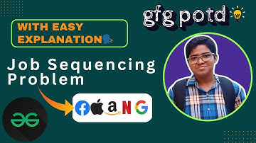 Job Sequencing Problem | gfg potd today | 11-08-2024 | Problem of the day #day135