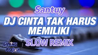 DJ CINTA TAK HARUS MEMILIKI | ST12 • SLOW REMIX 🎧