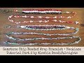 Gemstone Chip Beaded Wrap Bracelet + Necklace Tutorial Part 2