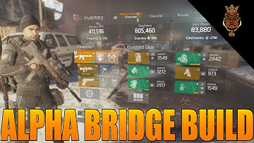 The Division Alpha Bridge My Main PvP Build Explained