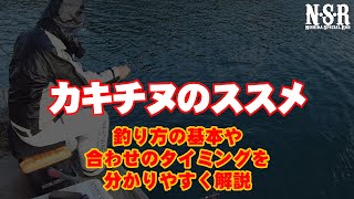 カキチヌのススメ カキチヌの釣り方や合わせのタイミングをわかりやすく解説 Youtube