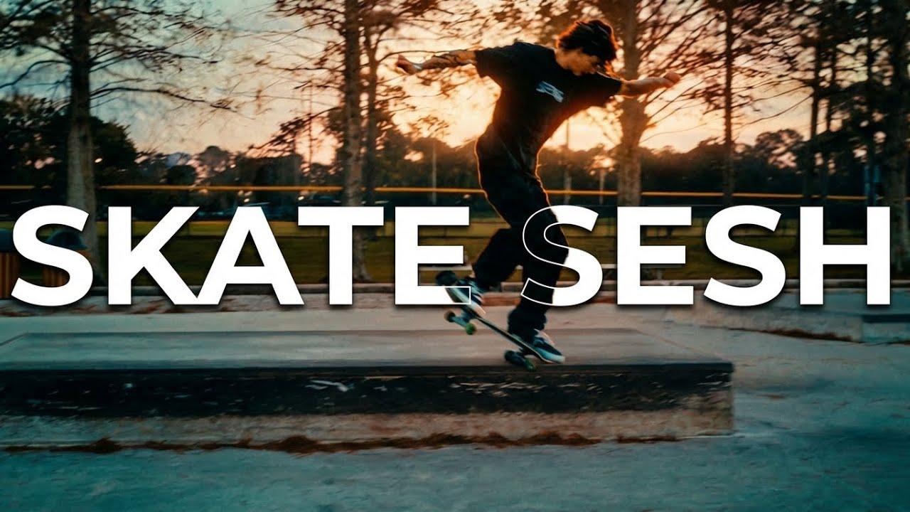 Skate sesh with homies