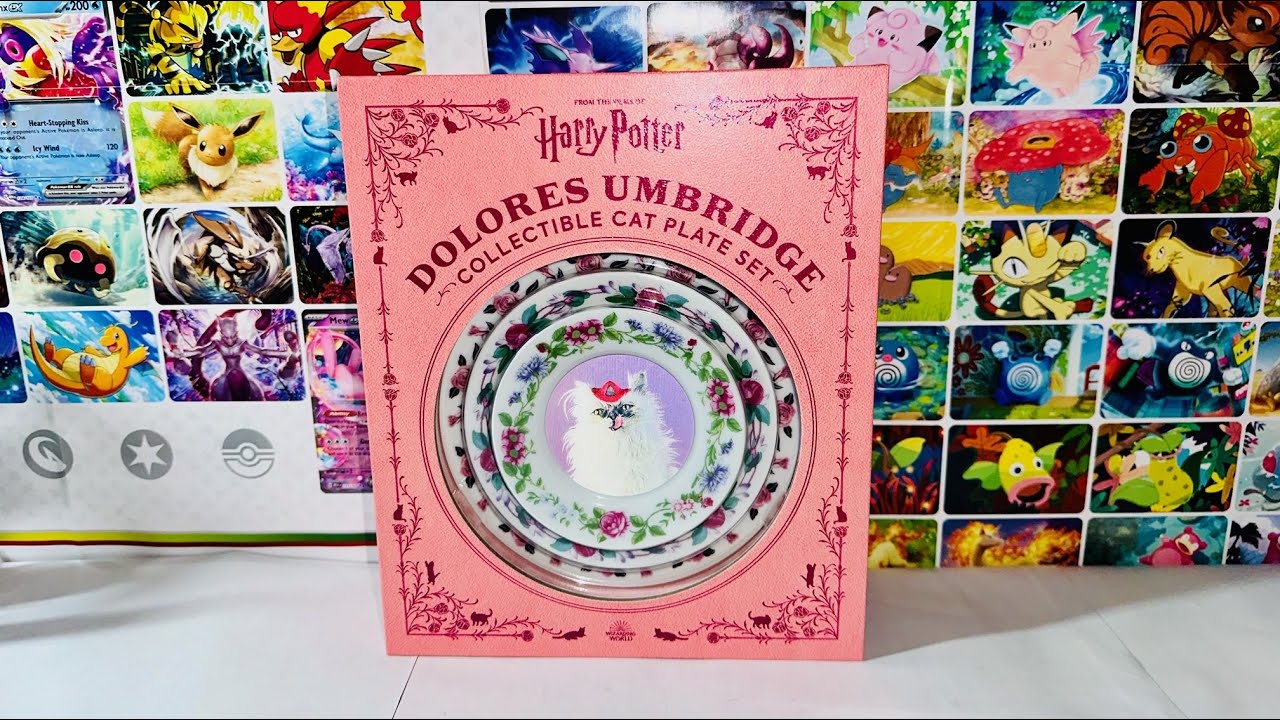 Running Press Minis Harry Potter Dolores Umbridge Collectible Cat Plate ...
