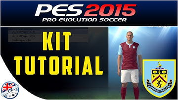 [TTB] PES 2015 - PS4 - Burnley KIT TUTORIAL - Edit Mode