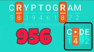 CRYPTOGRAM 956