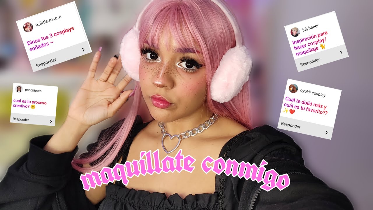 Preguntas y respuestas + maquíllate conmigo ♡