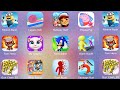 Pixel Rush,Sonic Dash,Subway Surf,Peppa Pig,Giant Rush,Sausage Run,PAW Patrol /Best 8 Games Of Ipad