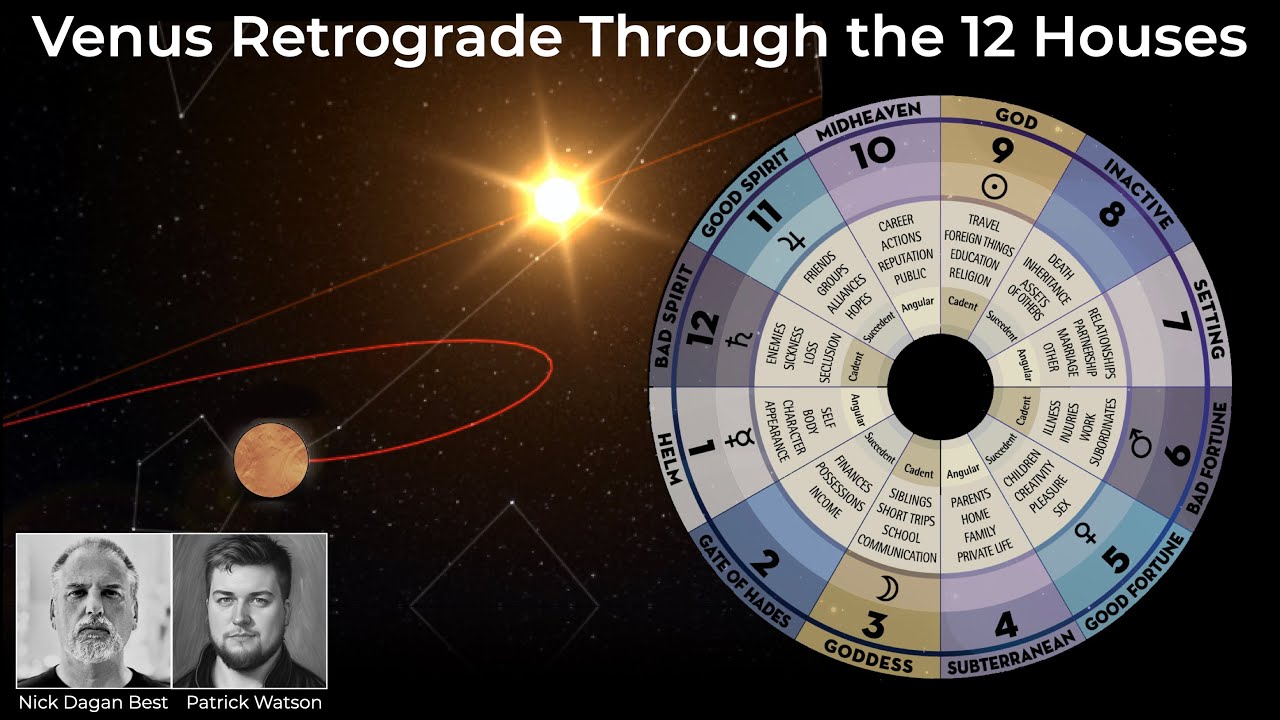 Venus Retrograde Through the 12 Houses - YouTube