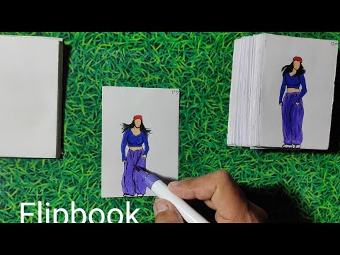 How To Make Flipbook | Flipbook Animation Tutorial | Gulabi Sharara | Flipbook Extinction art