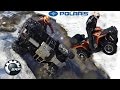 BRP УТОПИЛИ / POLARIS НЕ ЕДЕТ/ Maverick СЛОМАЛИ / БРОД и ГОРКИ на КВАДРОЦИКЛАХ.