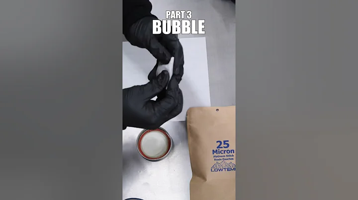 PART 3: How To Press Rosin for Beginners - Bubble Hash