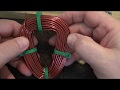 AXIAL FLUX WIND TURBINE  12 COILS STATER BUILD