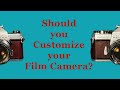 Custom film cameras and my pentax spotmatic