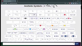 -ˋ₊˚.🍑 🥕‧₊°  how to get aesthetic symbols #aesthetic #aestheticsymbols screenshot 5
