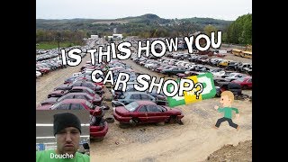 Checking out the Copart Auction Yard