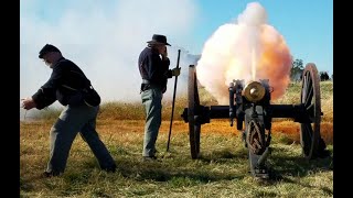 Artillery and Infantry at Dollinger Family Farm