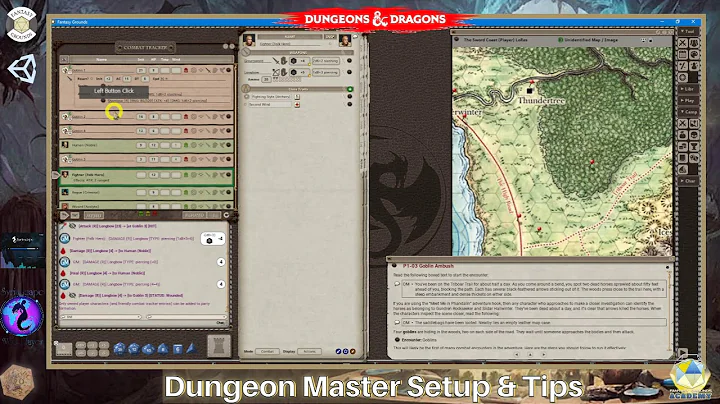 DM/GM(DnD5e)Adventure Prep & Setup in Fantasy Grounds Unity, Part 4