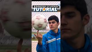 Football Spin On Finger Tutorial⚽️🔥⚡️ #football #skills #tutorial #shorts #footballskills screenshot 5