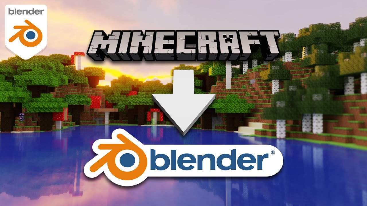 How to Import your Minecraft World into Blender to use for ...