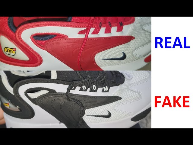 Stemmen elkaar stap Nike Zoom 2k real vs fake. How to spot fake Nike Air Zoom 2000 - YouTube