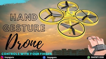 (Unboxing) Firefly Tracker Drone how to use & fly Tutorials | Kids Hand Sensor Drone Y01 | TOYS GURU