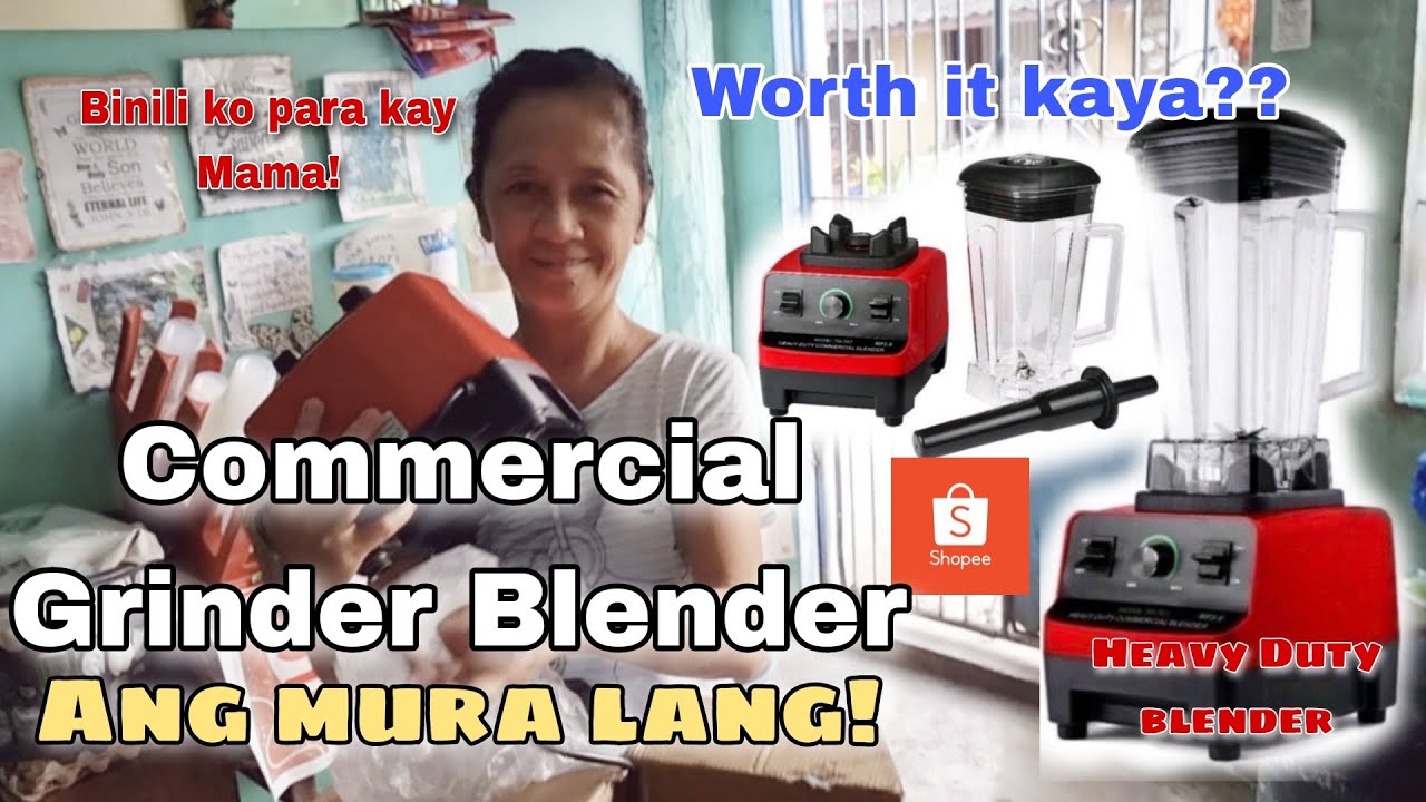 Commercial Grinder Blender for MILKSHAKE BUSINESS SHOPEE FINDS Mini