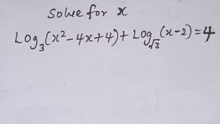 Solving Logarithmic Equations Easily And  Fast | Step-by-Step Guide
