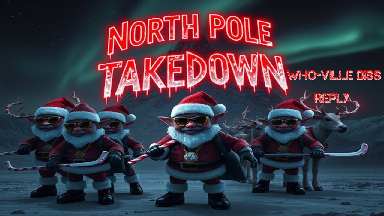 🎶 North Pole Takedown by Santa's Helpers (The Grinch Diss Reply v3 ...