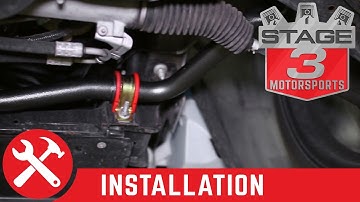2005-2014 V6/GT/GT500 BMR 5 Hole Adjustable Front Sway Bar Kit Install