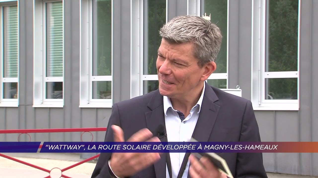 Yvelines | "Wattway", la route solaire développée à Magny-les-Hameaux