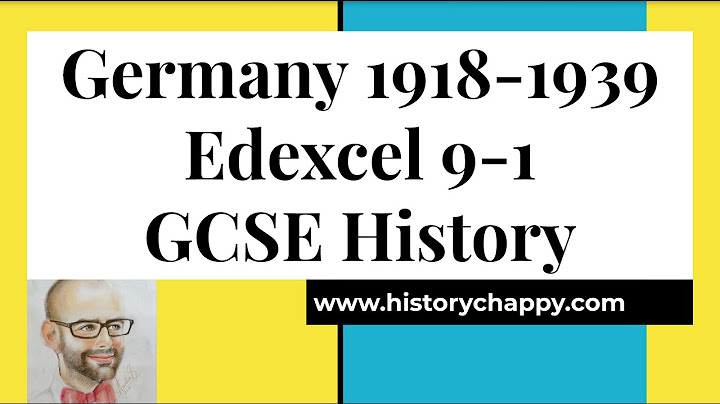 What are three major events in German history and when did each one occur?